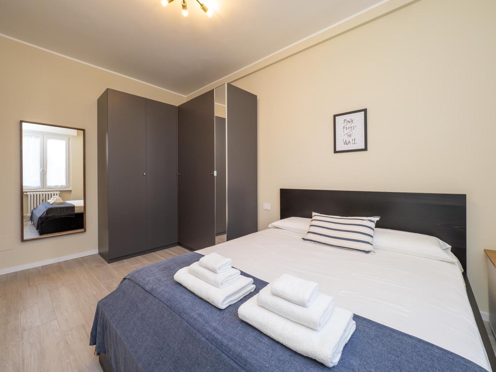 Apartamento Modern 2br With Private Balcony, Steps To Metro Milán